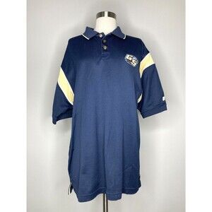 GSU Polo Shirt Men Large Georgia Southern University Embroidered Logo Collared